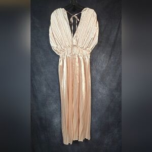 Elegant Pink Evening Gown